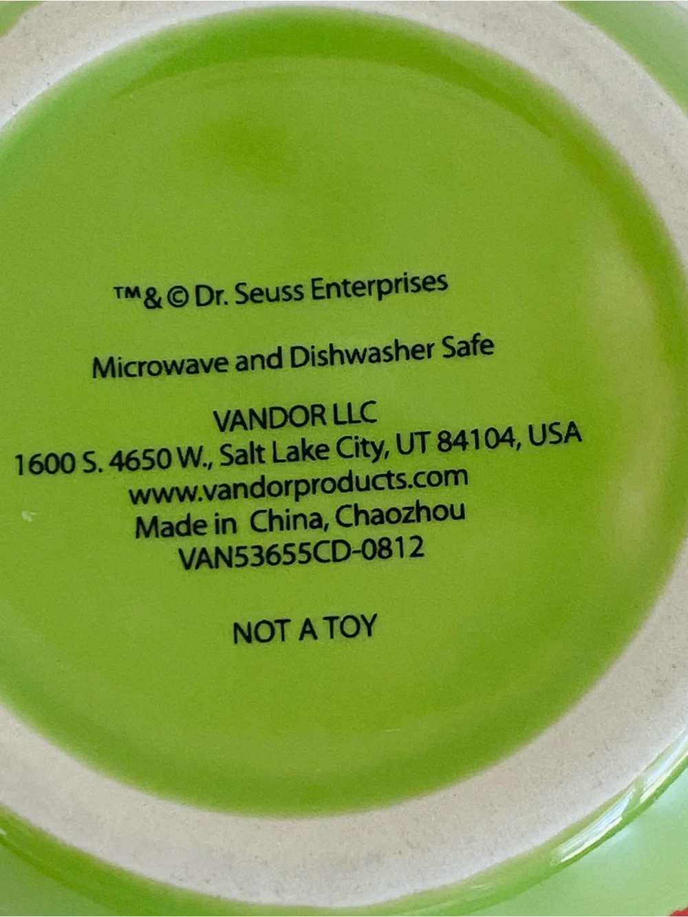 Dr. Seuss bright green